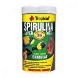 Tropical Super Spirulina Forte Granulat Granül Balık Yemi 100 Ml 60 Gr