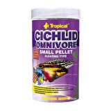 Tropical Cichlid Omnivore Small Pellet 1000 Ml