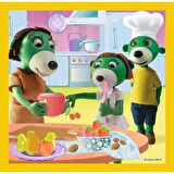 Trefl Puzzle 3 in 1 3+ Yaş Büyük Boy Puzzle 20 - 36 - 50 Parça