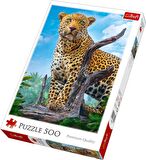 Trefl Puzzle Wild Leopard 11+ Yaş Orta Boy Puzzle 500 Parça