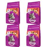 Whiskas Kuru Biftek&Havuç 300G x 4 Adet