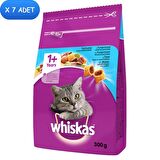 Whiskas Ton Balıklı Yetişkin Kuru Kedi Maması 300 Gr (7 ADET)