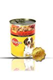Pedigree Konserve Biftekli 12X400 gr köpek maması
