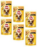 Pedigree Sebzeli-Tavuklu Küçük Irk Yetişkin Yaş Köpek Maması 6x100 gr