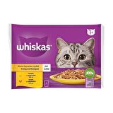Whiskas Kümes Hayvanları Ziyafeti Poşet Yaş Mama 85 gr x 4 Adet