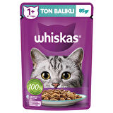 Whiskas Ton Balıklı Pouch Yetişkin Kedi Konservesi 28 Adet 85 Gr 