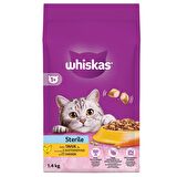 Whiskas Tavuklu ve Havuçlu Kısırlaştırılmış Kedi Maması 1,4 kg