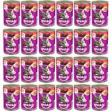 Whiskas Sığır Etli Yetişkin Kedi Konserve Yaş Maması 24X400 gr (Yeni)