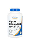 Nutricost Alpha Lipoic Acid 600 Mg 240 Kapsül
