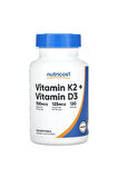 Nutricost Vitamin K2 + vitamin D3 -100 Mcg 120 softjel