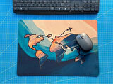 Rakkun Shop - Dünya Haritası Baskılı Mouse Pad (28x40 cm )