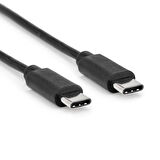 USB-Type C to USB-Type C 1,5 m Hızlı Data-Şarj Kablosu (Siyah)