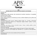 Shea Yağı - Fas Argan Yağı ve Bambu Özlü - Çok Kuru Ciltler İçin - 100gr
