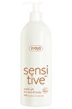 Sensitive Skin - Hassas Cilt Için Yüz Ve Vücut Kremli Yıkama Jeli 400 ml