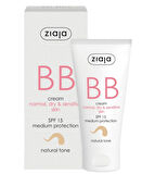 Zıaja Bb Krem Spf15 Natural Ton Normal Hassas Ciltler 50 Ml