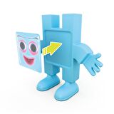 Junoo Yapı Oyunları Meli Toys Blok Oyuncak Emoti Happy