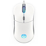 Endorfy GEM Plus Onyx White ARGB Simetrik Gaming Mouse (EY6A011)