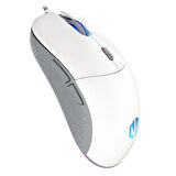Endorfy GEM Plus Onyx White ARGB Simetrik Gaming Mouse (EY6A011)