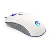 Endorfy GEM Plus Onyx White ARGB Simetrik Gaming Mouse (EY6A011)