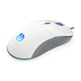 Endorfy GEM Plus Onyx White ARGB Simetrik Gaming Mouse (EY6A011)