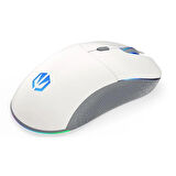 Endorfy Gem Plus Wireless Onyx White ARGB Kablosuz Beyaz Gaming Mouse (EY6A015)