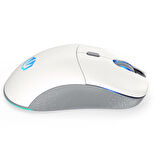 Endorfy Gem Plus Wireless Onyx White ARGB Kablosuz Beyaz Gaming Mouse (EY6A015)