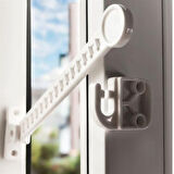 Evyora® Bebek Çocuk Evcil Hayvan Güvenlik Ayarlanabilir Koruyucu Pencere Havalandırma Kilidi