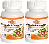 Vitamin B Complex 2x120 Tablet B Vitamini Kompleksi
