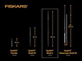 Fiskars 136001 QuikFit Grafit Uzun Sap 156 cm