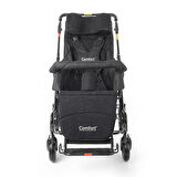 Comfort Plus Size 7 Engelli Çocuk ve Yetişkin Puseti | Katlanabilir Alüminyum Gövde, 5 Noktalı Emniyet Kemerli, 90 kg Taşıma Kapasiteli