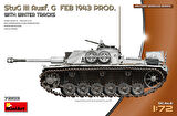 MiniArt 72103 1:72 StuG III Ausf. G Şubat 1943 Üretim Kış Paletli