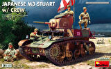 MiniArt 35454 1:35 Japon M3 Stuart, Mürettebatla birlikte