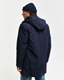 GANT Erkek Lacivert Kapüşonlu Mont