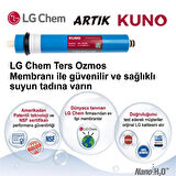 Su Arıtma Cihazı Membran Filtre LG Kuno Membran 80 Gpd