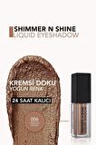 Flormar Göz Farı Shimmer & Shine Liquid Shadow 006 Fabulous Bronze