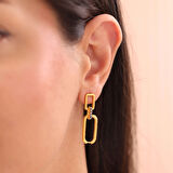 Nisera Hathor Altın Küpe