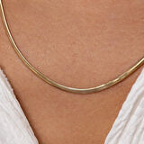 Altın Balık Sırtı İtalyan Zincir Kolye