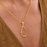 Nisera Duo Altın Kolye