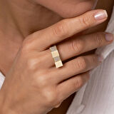 Üç Boyutlu Mega Altın Yüzük