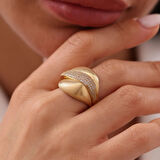 Nisera Aviva Altın Yüzük