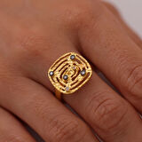 Nisera Hypnos Altın Yüzük