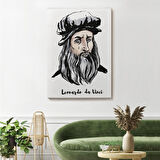 Leonardo da Vinci Dekoratif Kanvas Tablo-5918