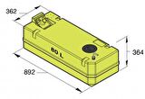 Vetus su tankı. Polietilen. Ø38 mm dolum ağızı, Ø 16mm havalandırma 80 Litre