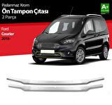 S-Dizayn Ford Courier Krom Ön Tampon Çıtası 2 Prç. 2018 Üzeri