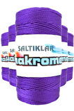 5 Adet Polyester Makrome İpi 4250 Mor 100 gr
