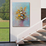 Yağlıboya Çiçek Sanatı Tablosu-5927