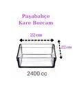 Paşabahçe premium borcam kare tepsi - 2 li servis fırın tepsisi 59304