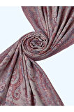 Işıl İpek - Etnik Desen Paşmina Şal 75x190