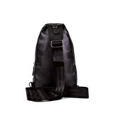 Lederax Suni Deri Çift Taraf Askılı Göğüs Çantası LD110