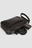 Lederax Suni Deri Erkek Clutch, Kozmetik, Seyahat ve El Çantası LD508